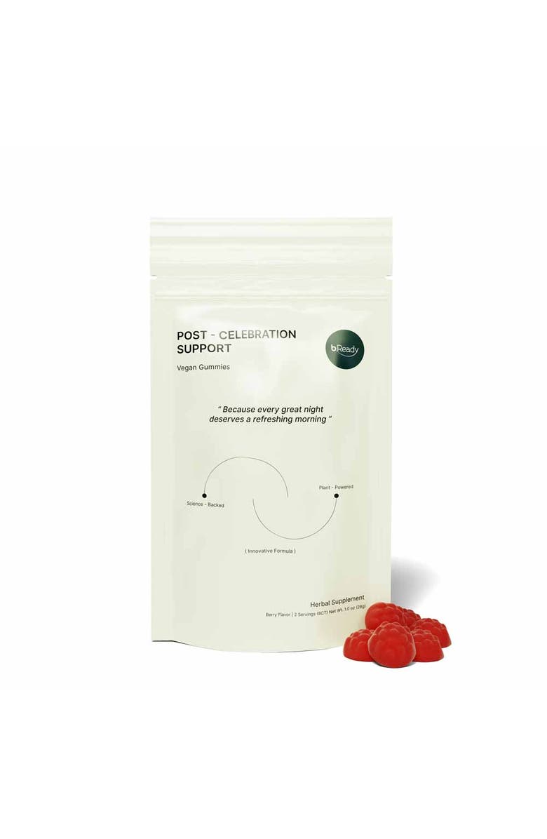 b.Ready Gummies Post-Celebration Support Gummies 1oz, Alternate, color, NO COLOR