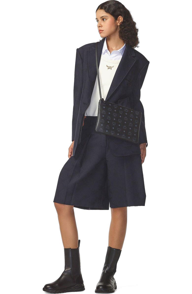 MCM Crossbody Pouch in Visetos Original, Main, color,