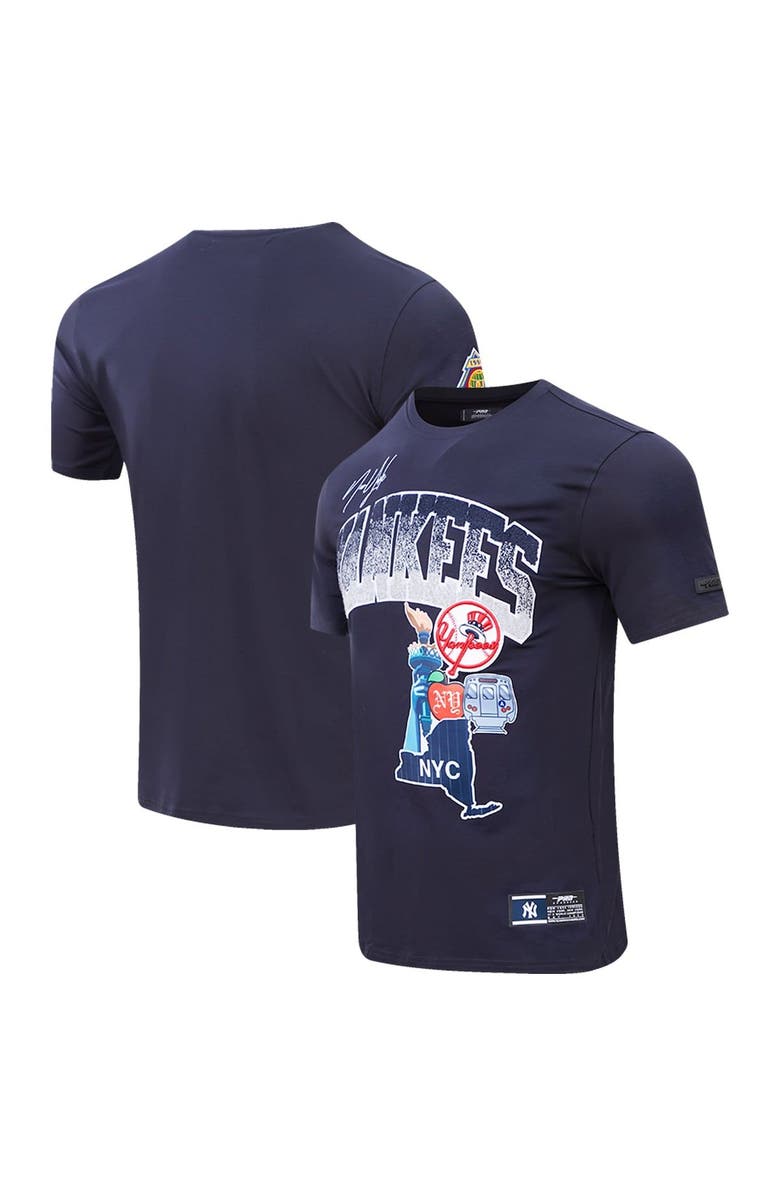 PRO STANDARD Men's Pro Standard Navy New York Yankees 1996 World Series Hometown T-Shirt, Main, color, Navy