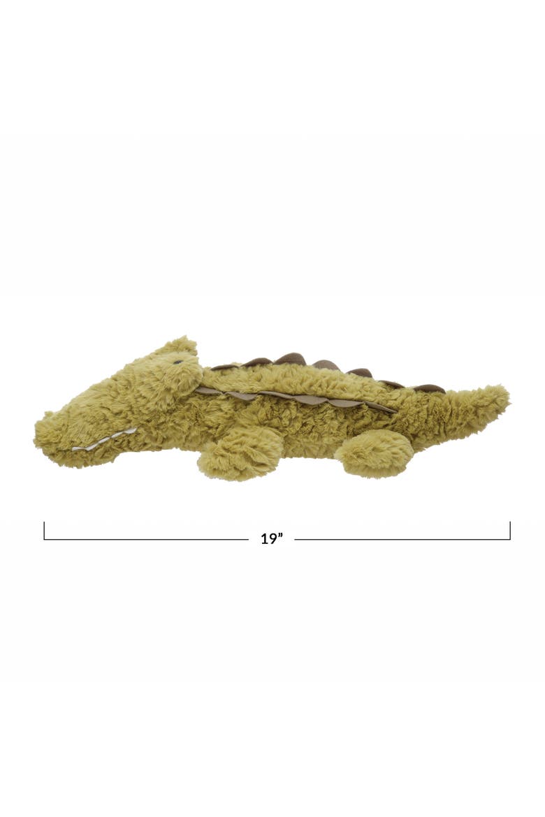 Plush Alligator, Alternate, color, Green