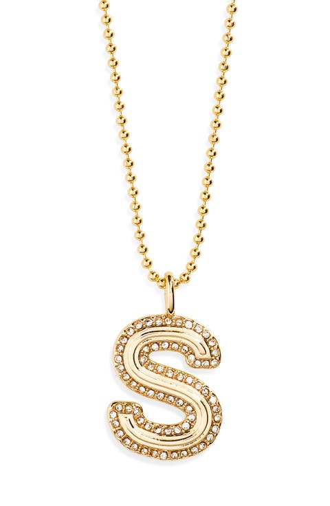 Arianna Initial Pendant Necklace