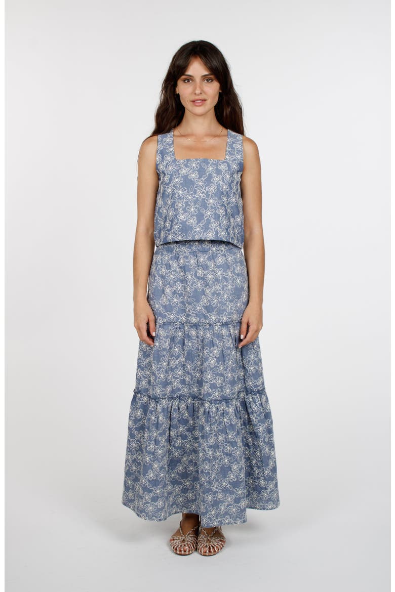 Cambria Skirt, Alternate, color, Pacfic Bloom