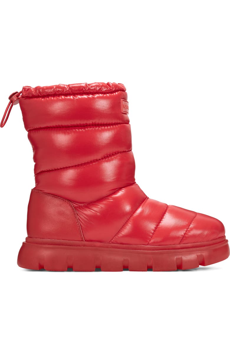 Hunter Maribel Insulated Waterproof Snow Bootie, Alternate, color, Red