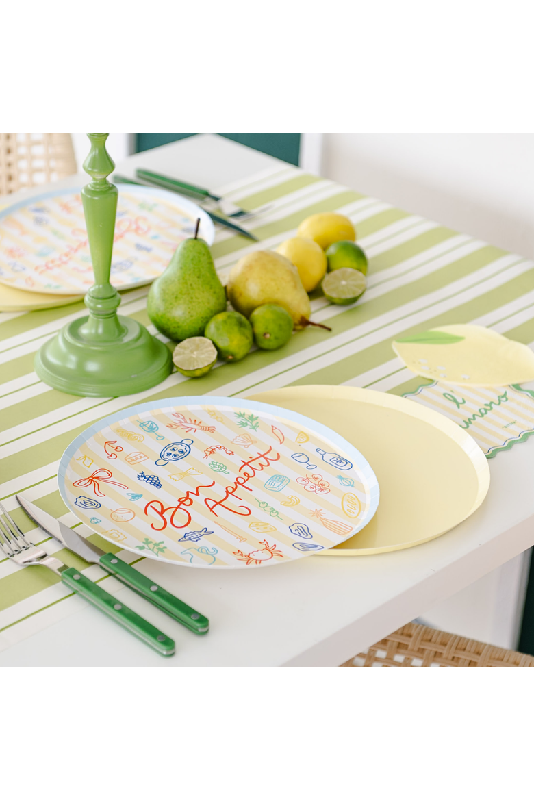 Le Dinner Lemon Cocktail Napkins, Alternate, color, Assorted Pre-Pack