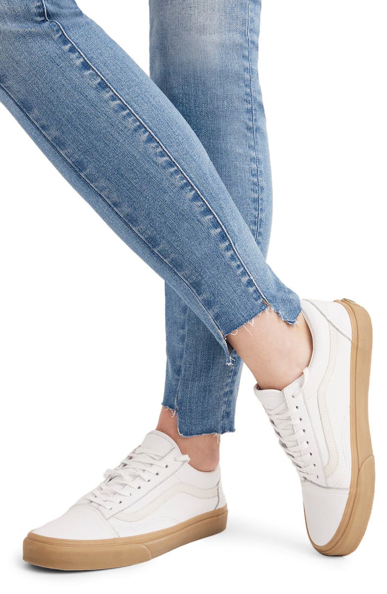 Madewell 9-Inch High Waist Seamed Step-Hem Edition Skinny Jeans, Alternate, color, 