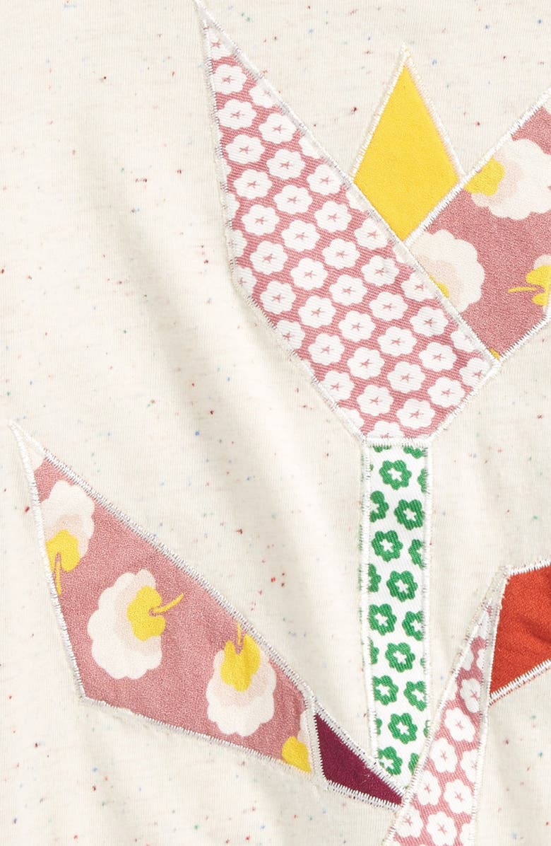 Stella McCartney Kids 'Arlo' Tulip Patch Tee, Alternate, color,