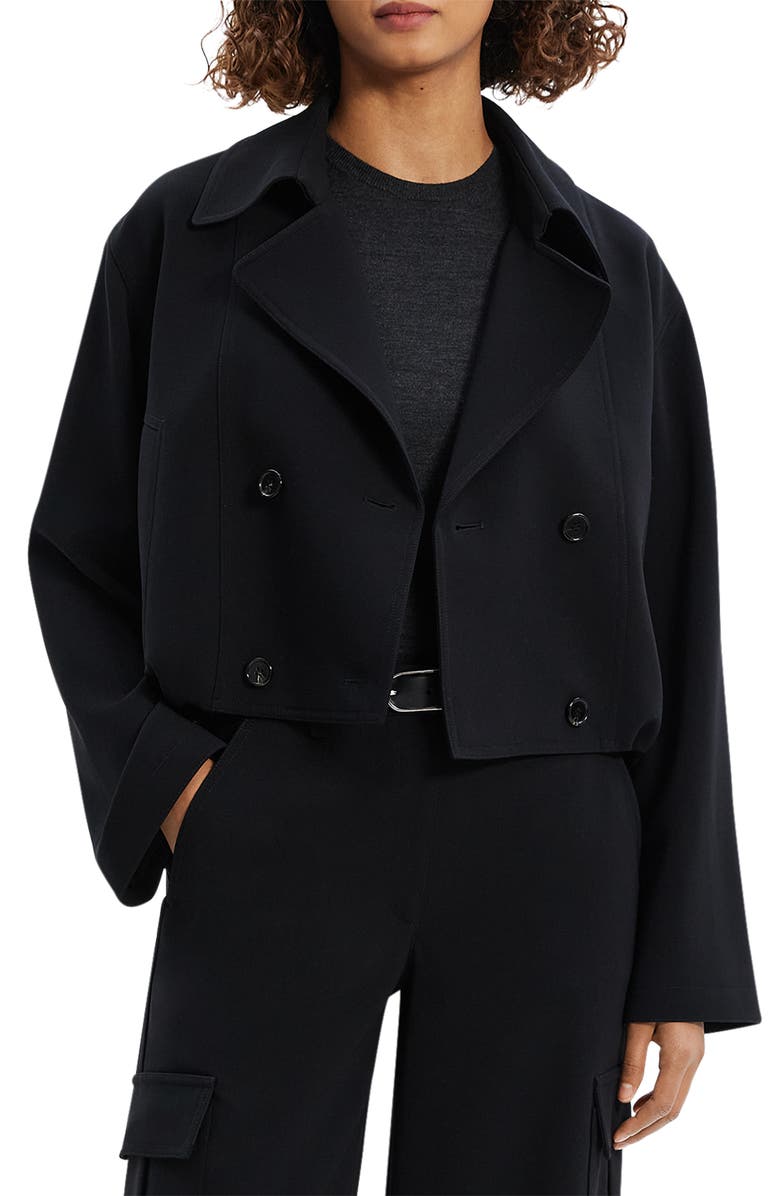Theory Crop Admiral Jacket, Main, color, 