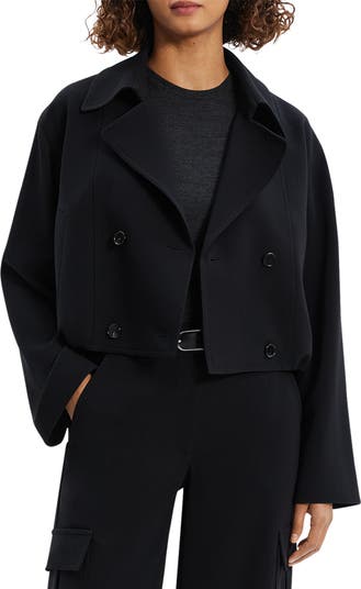 Theory Crop Admiral Jacket | Nordstromrack