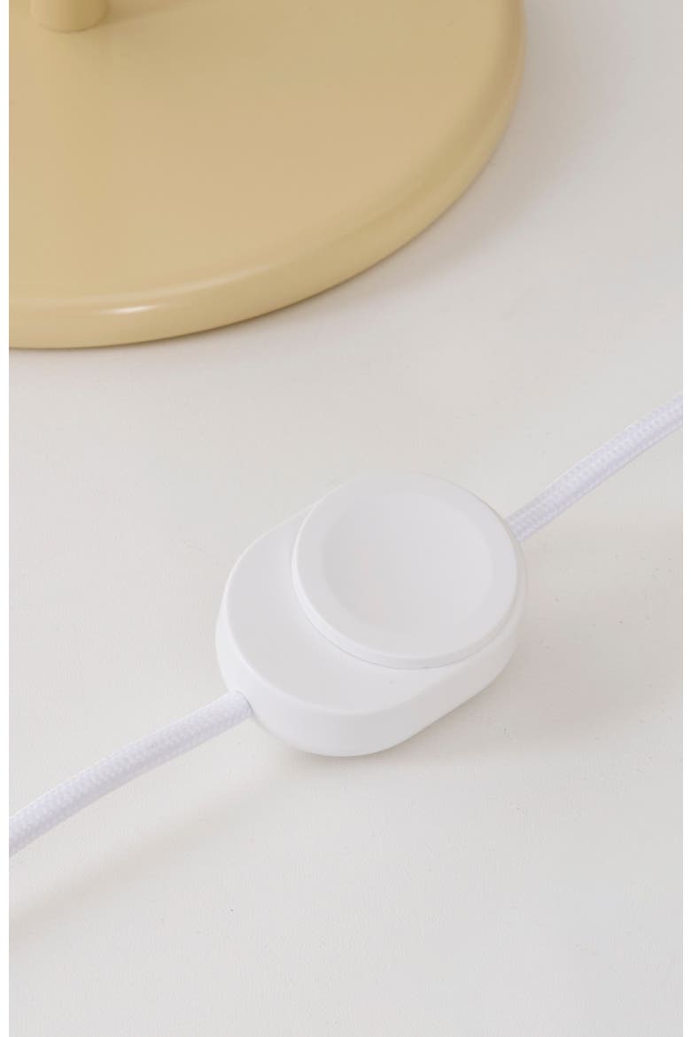 Ayla 15" Dimmable LED Table Lamp In Yellow Beige Finish, Alternate, color, Pastel Yellow