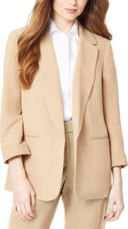 Jones New York Three Quarter Sleeve Blazer