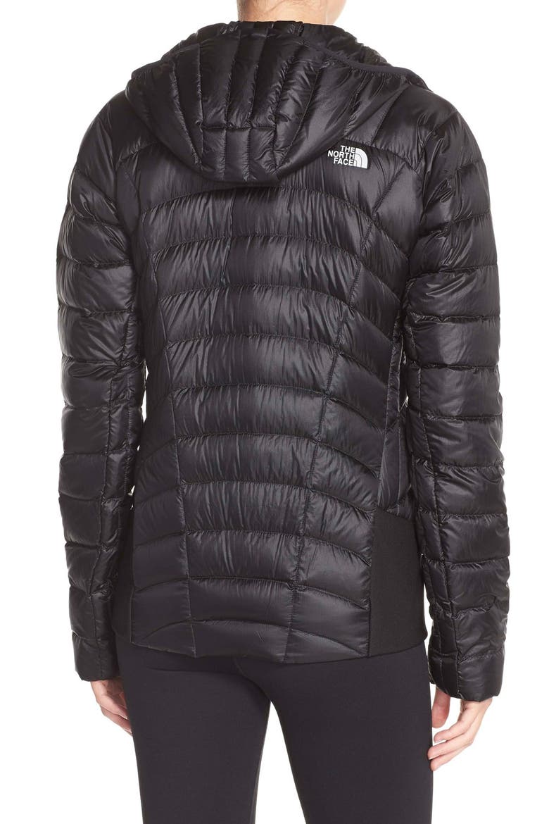 'Quince' Water Repellent Down Jacket, Alternate, color, TNF BLACK
