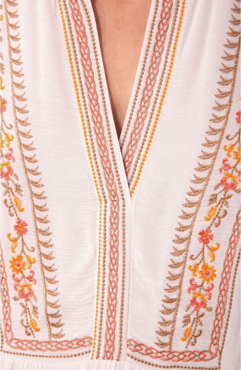 Hale Bob Isabel Embroidered Dress, Alternate, color, 