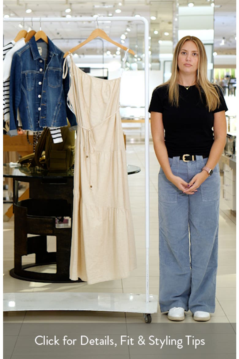 Hilde Asymmetric Maxi Dress video