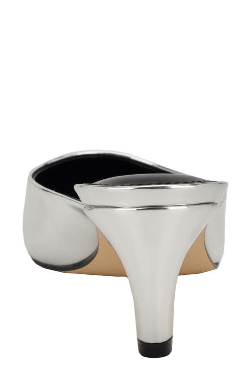 CALVIN KLEIN CALVIN KLEIN KALYN POINTED TOE KITTEN HEEL MULE 