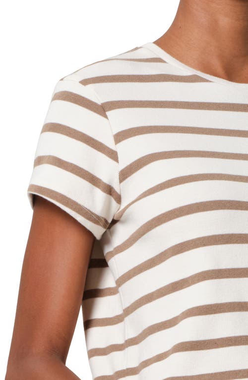 Citizens Of Humanity Kyle Stripe T-shirt In Ginger Stripe