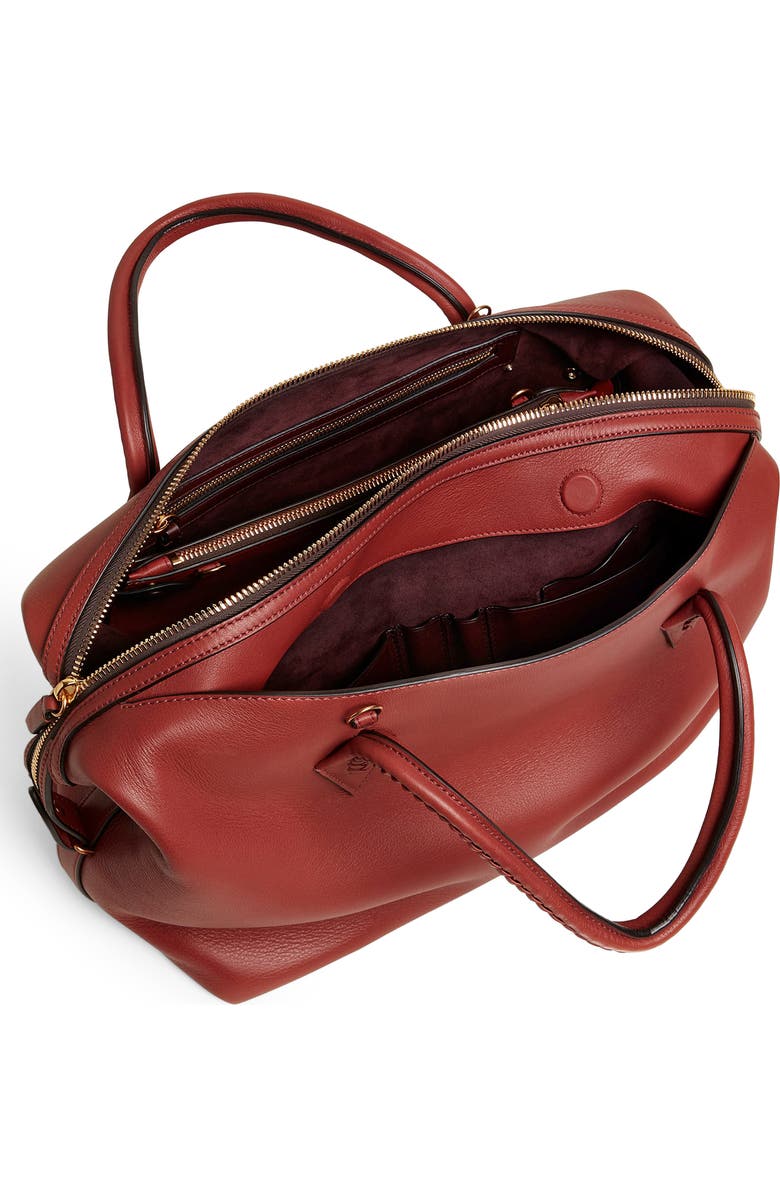 Métier London Perriand City Leather Duffel Handbag, Alternate, color,