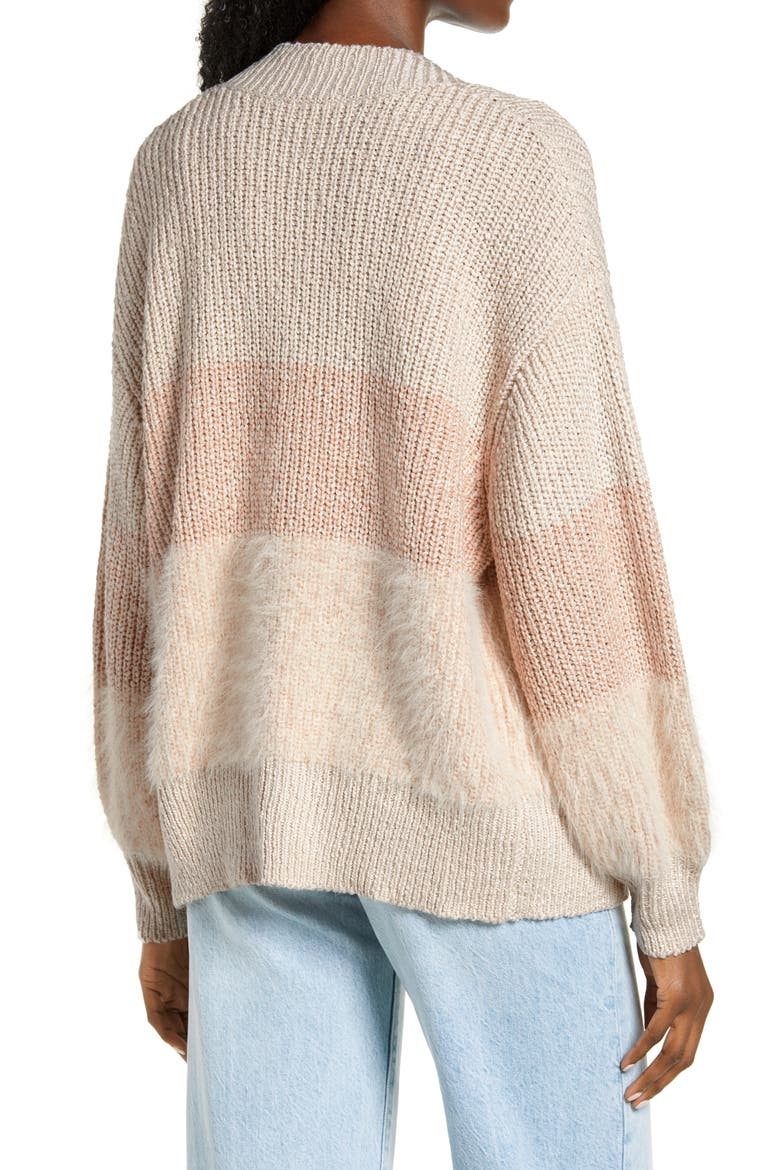 All in Flavor Colorblock Cardigan, Alternate, color, CREAM