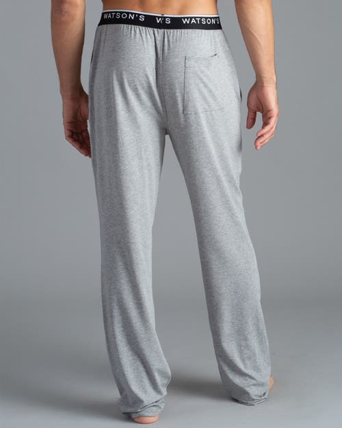 Watson's Element Cotton/modal Lounge Pant In Gray