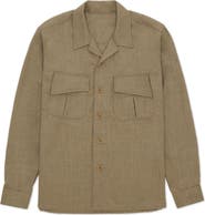Fortela Fox Virgin Wool Overshirt