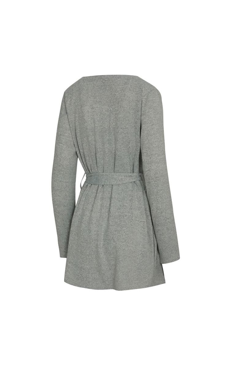 CONCEPTS SPORT Women's Concepts Sport  Heather Gray Dallas Cowboys Rigor Tank, Short & Robe Set, Alternate, color, Heather Gray