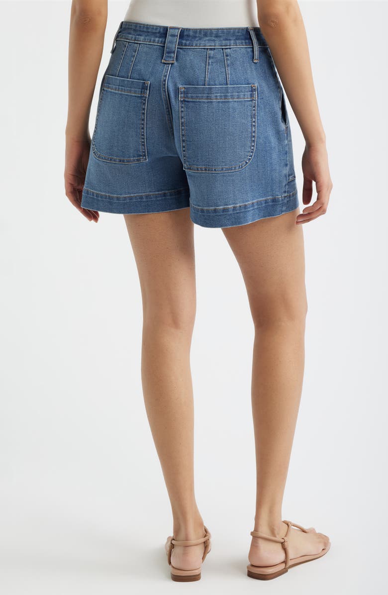 CITY BLUES Utility Denim Shorts, Alternate, color, 