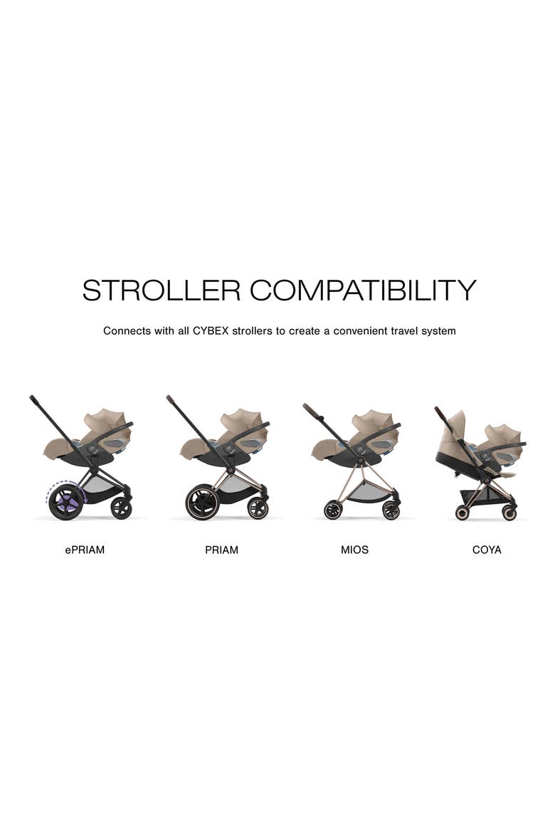 Platinum Cloud T Comfort Extend SensorSafe™ Car Seat & Base, Alternate, color, COZY BEIGE