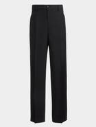 Bally Pants in a Melange Wool Blend
