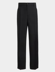 Bally Pants in a Melange Wool Blend