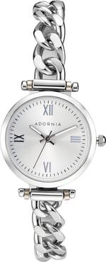 Adornia Cannes Chain Bracelet Watch, 28mm