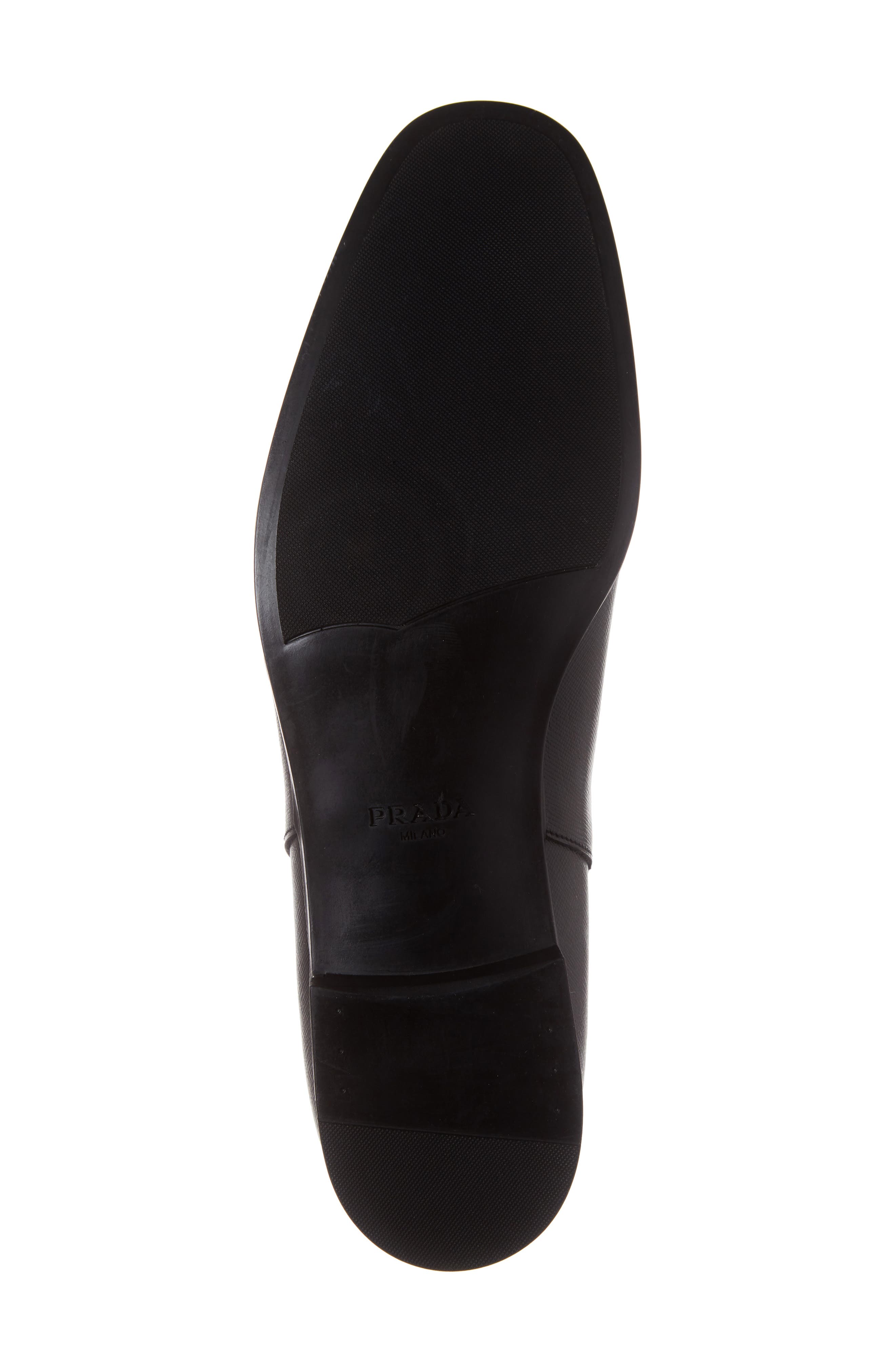 Prada Chelsea Boot, Alternate, color, Nero