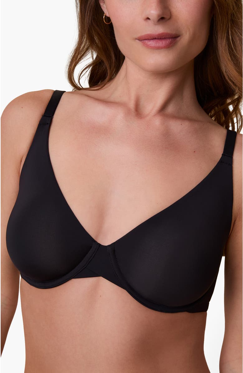 Harper Wilde Base Unlined Bra, Alternate, color, Black