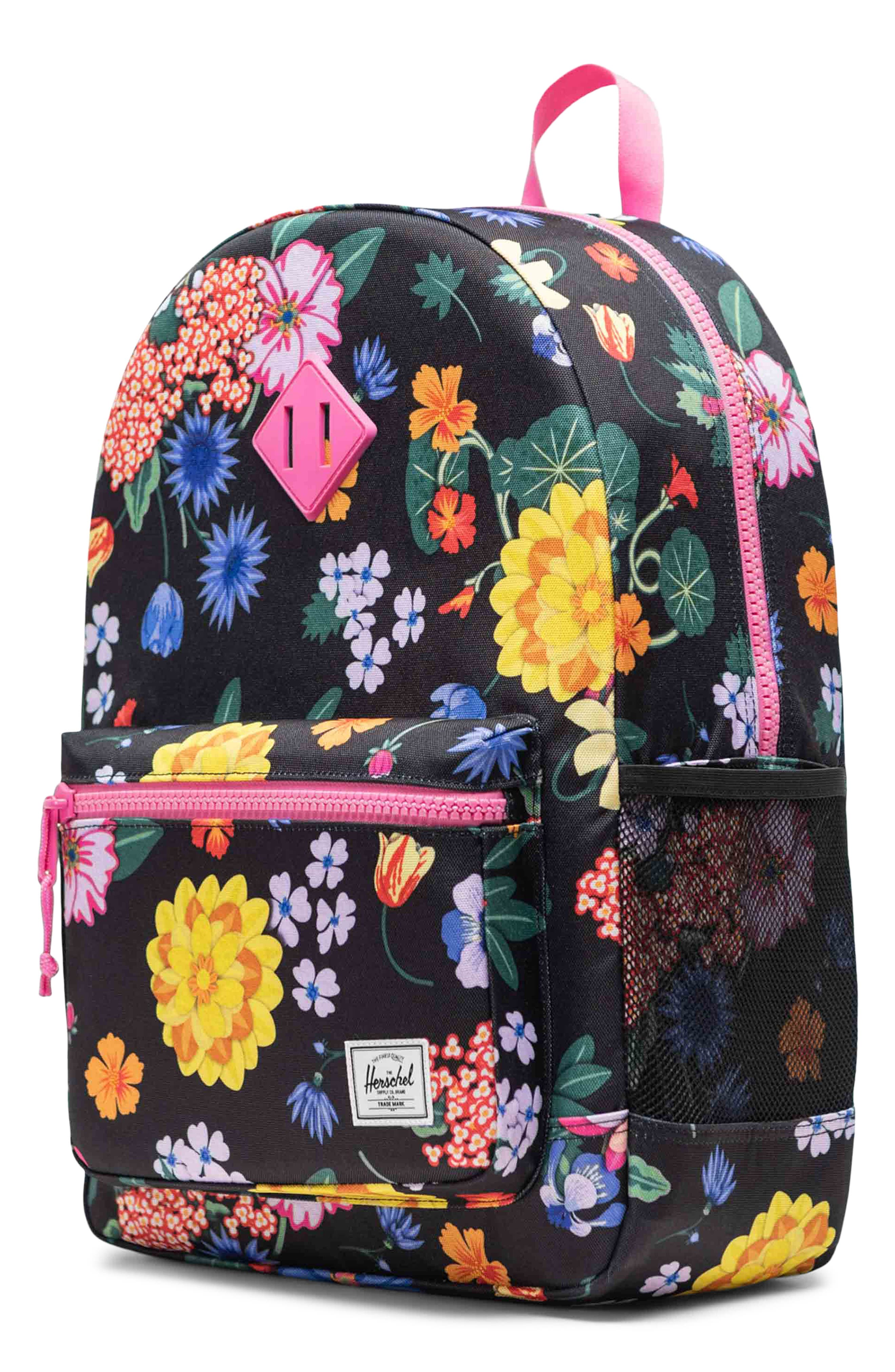 Herschel Supply Co. Kids' Heritage Youth Backpack, Alternate, color, Paper Garden