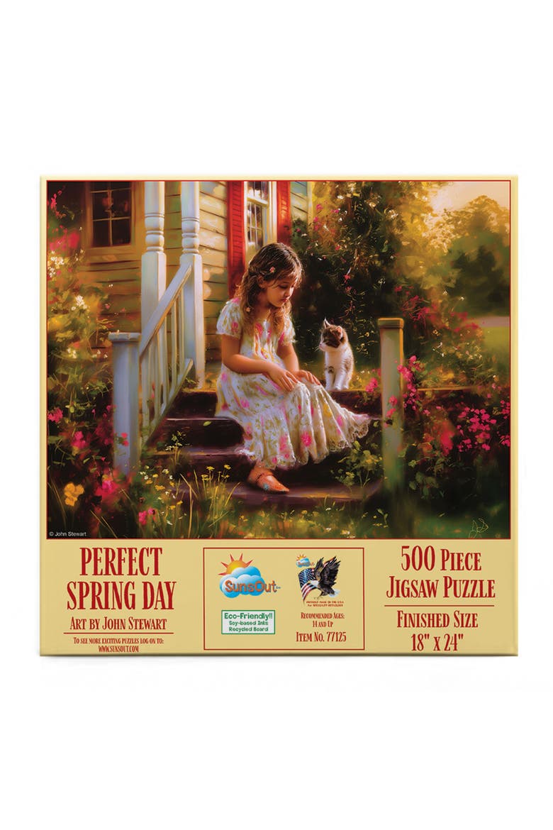 Perfect Spring Day 500 piece Jigsaw Puzzle for Adults, Alternate, color, Multicolor