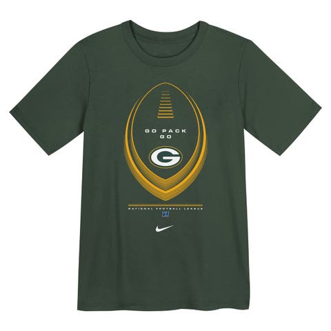 Youth Nike  Green Green Bay Packers Icon Legend Dri-FIT T-Shirt