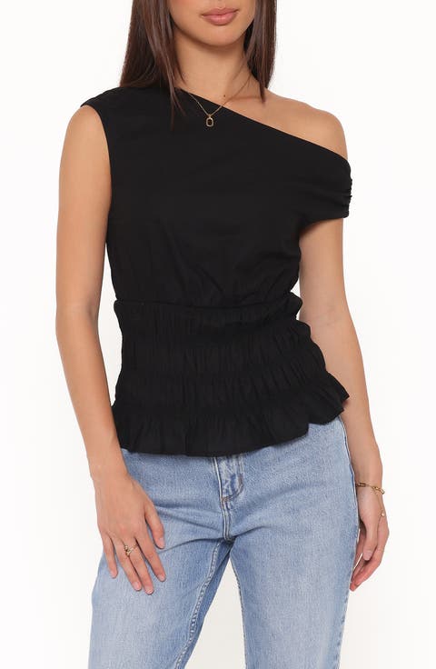 Lia One-Shoulder Top