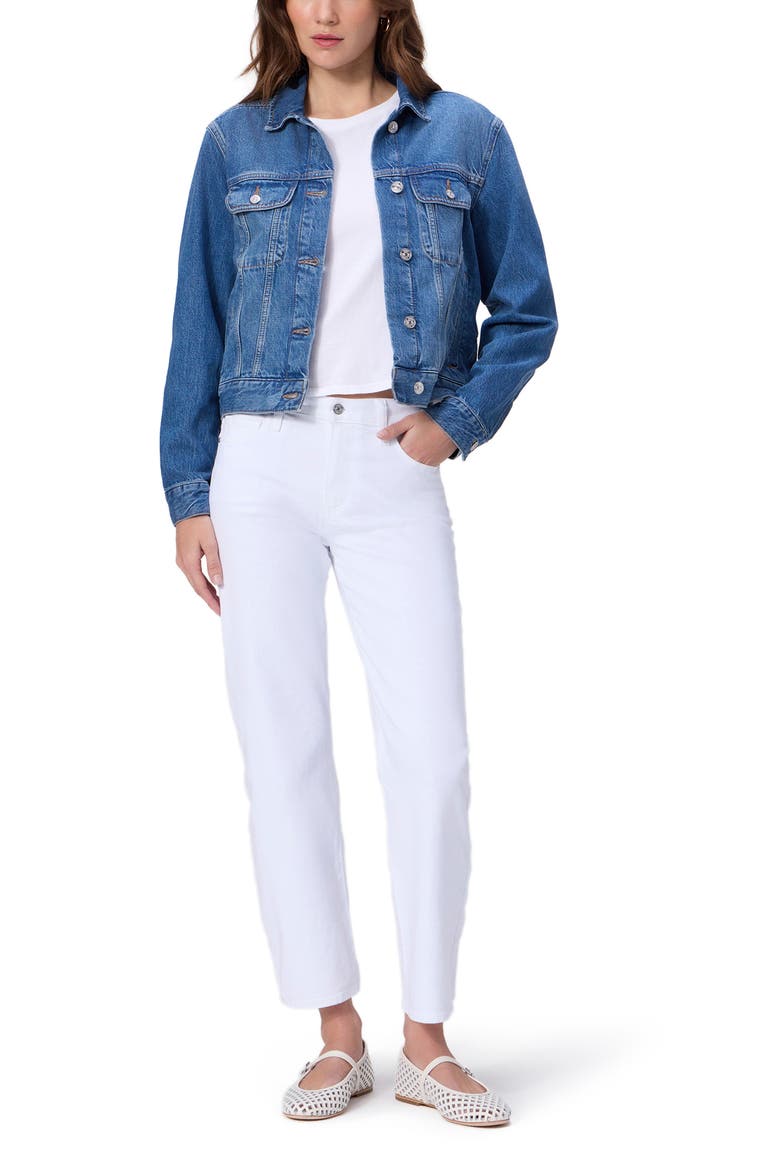 Mari Denim Trucker Jacket, Alternate, color, CATAMARAN