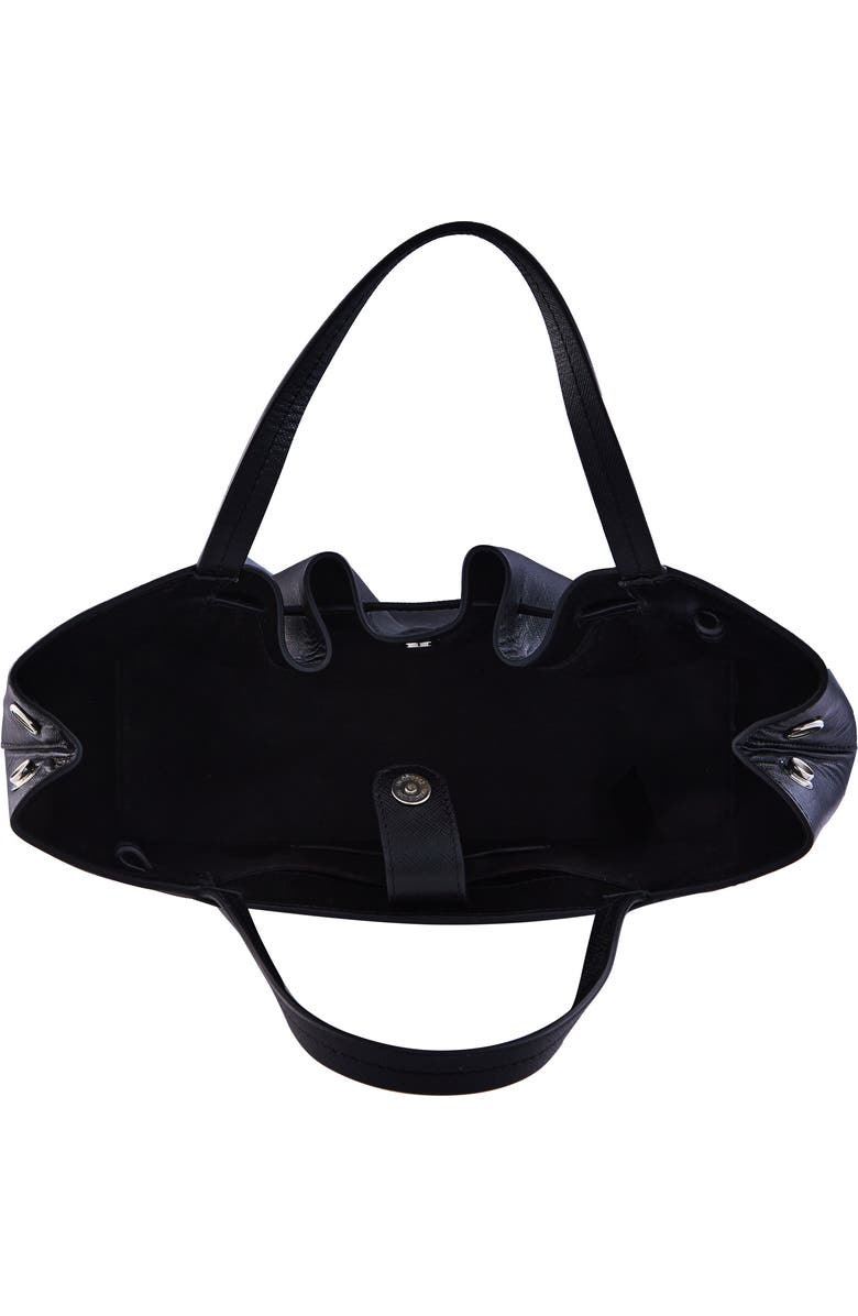 behno Katrina Pebble Leather Satchel, Alternate, color,