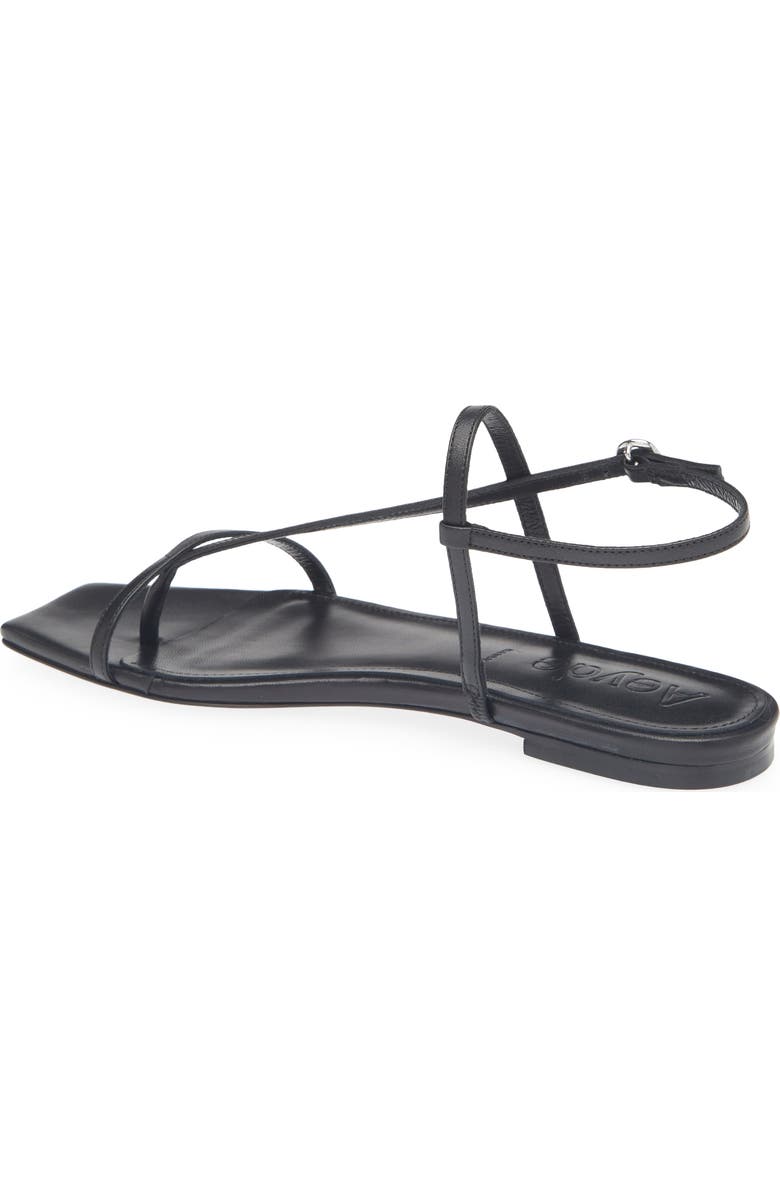aeyde Ella Sandal, Alternate, color, Black