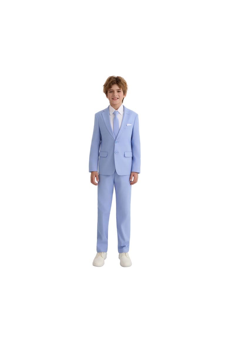 Four-Piece Tailored Suit Set, Alternate, color, Light Blue