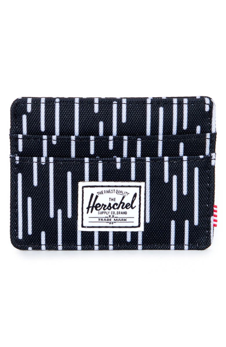 Herschel Supply Co. 'Charlie' Canvas Card Holder, Main, color,