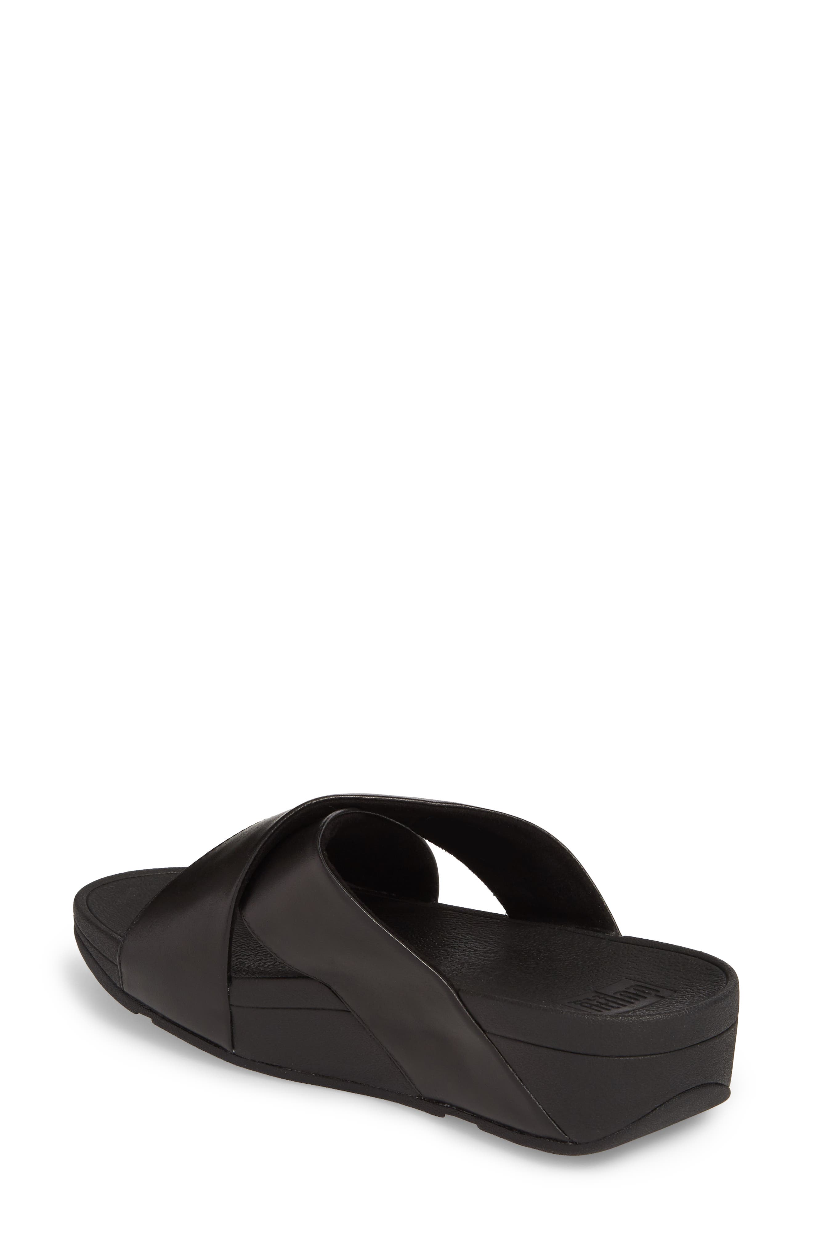 FitFlop Lulu Cross Slide Sandal, Alternate, color, 