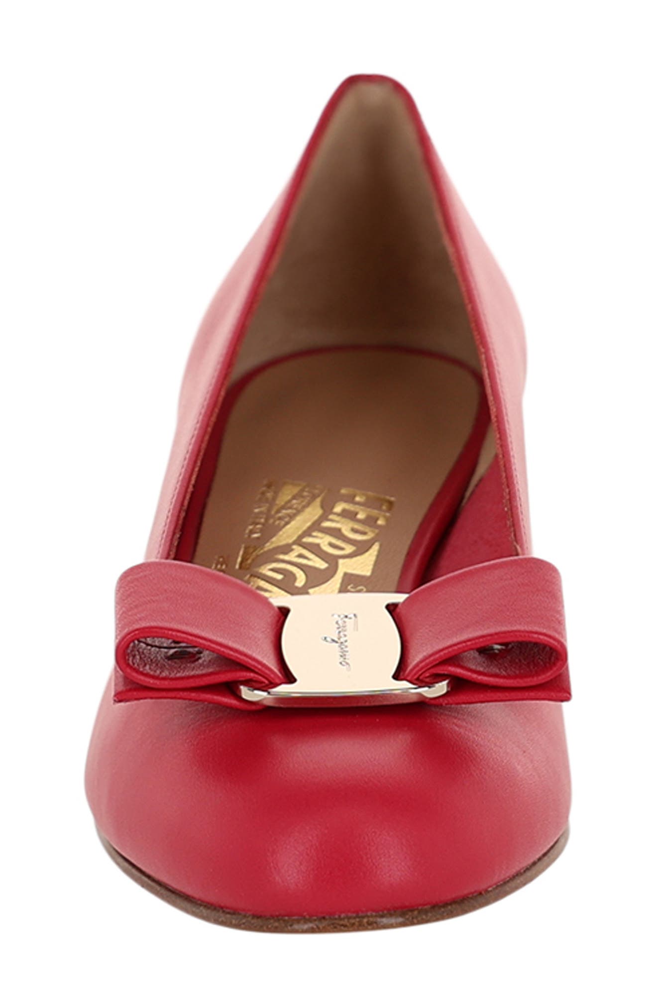 FERRAGAMO Vara Bow Pump, Alternate, color, 