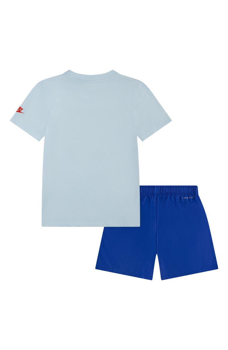 Nike Kids' Logo Graphic T-Shirt & Shorts Set, Alternate, color, Game Royal