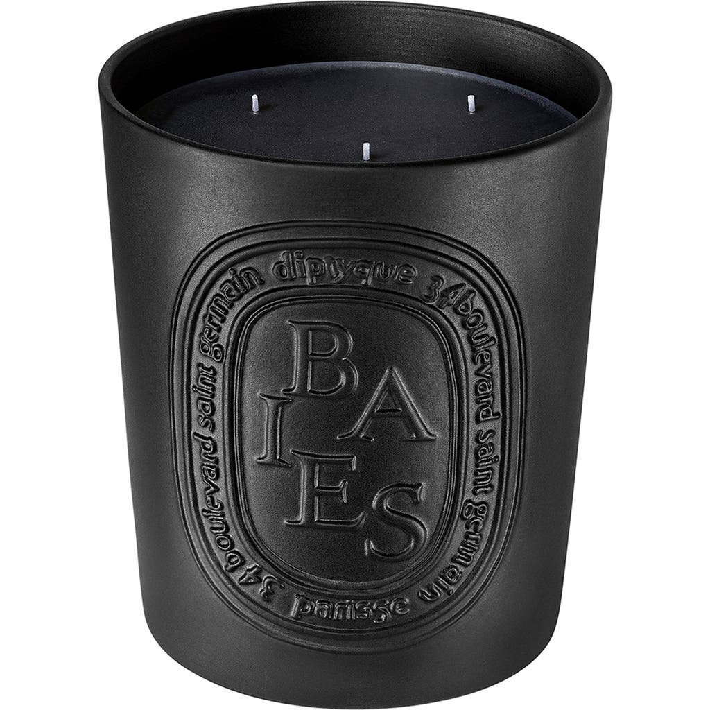 Diptyque Gram Baies Candle In Black