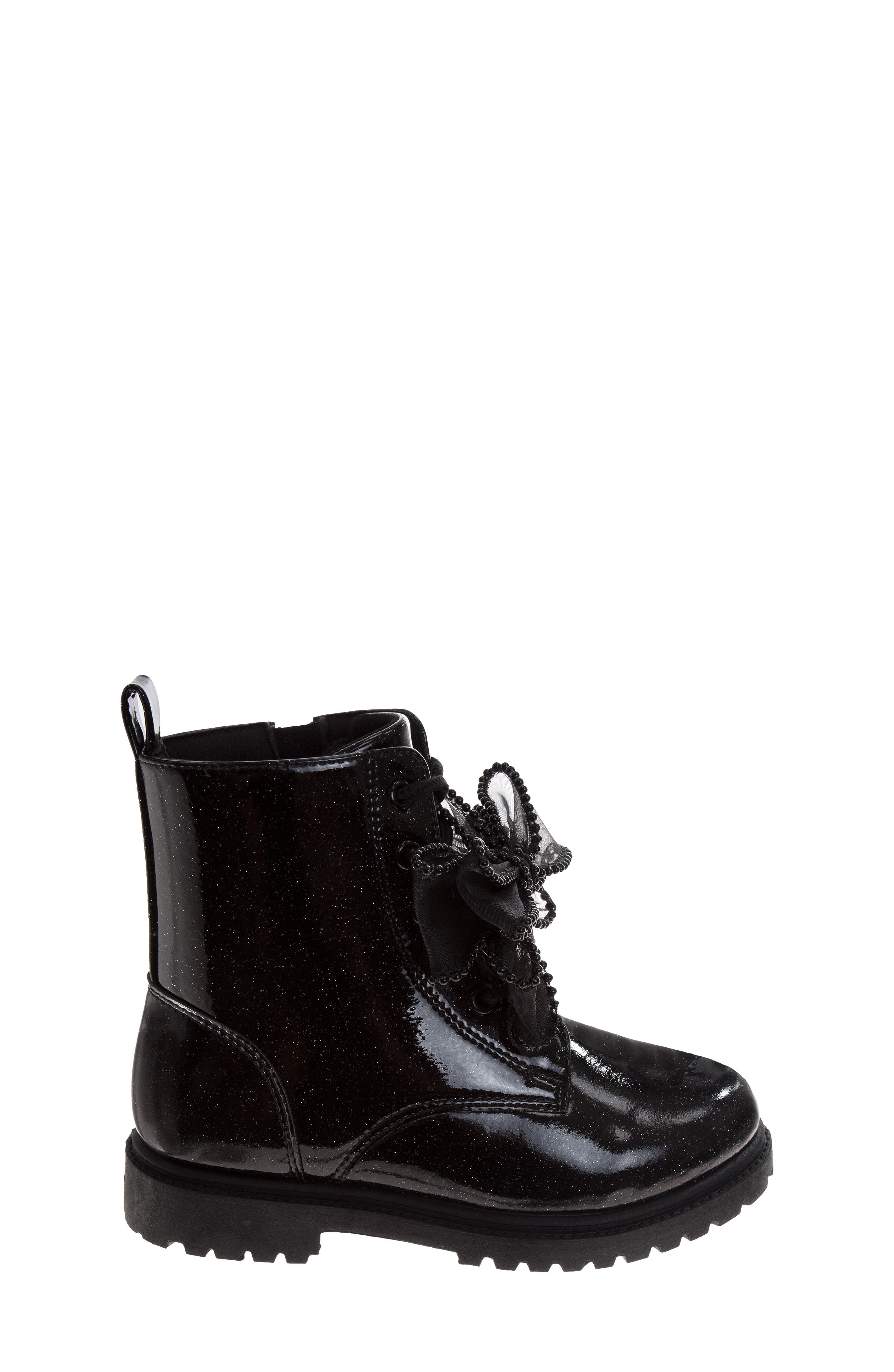 Kids' Ankle Boot, Alternate, color, BLACK PATENT