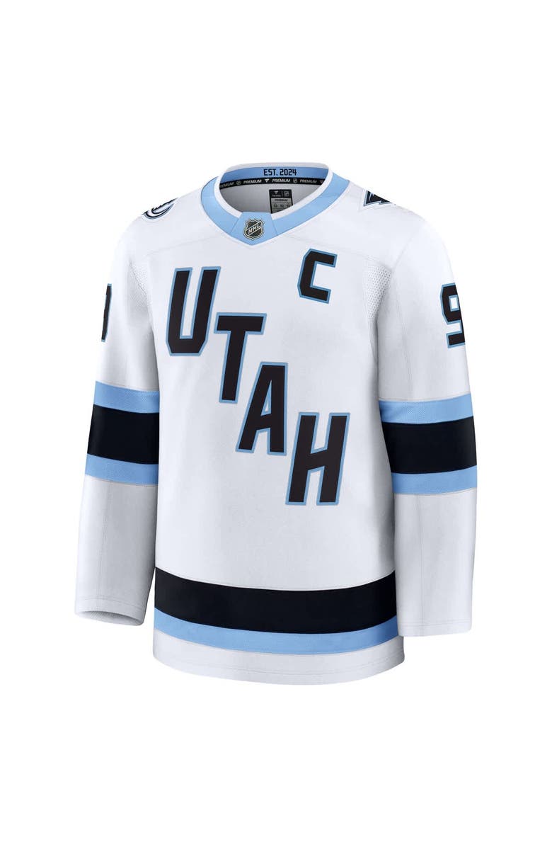 FANATICS Men's Fanatics Clayton Keller White Utah Mammoth Away Premium Player Jersey, Alternate, color, White