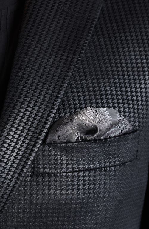 Robert Graham Colden Black Velvet Houndstooth Sport Coat In Black