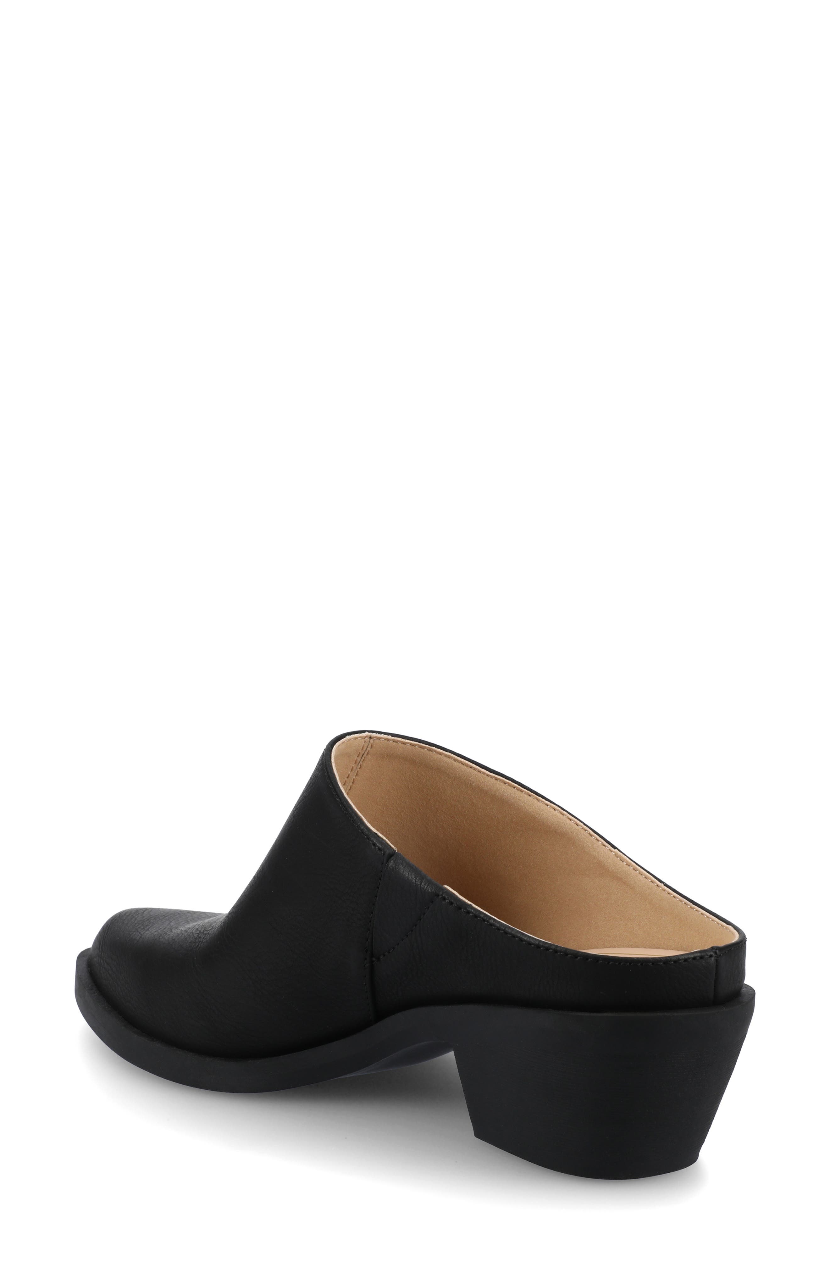 Journee Collection Tomeka Mule, Alternate, color, Black