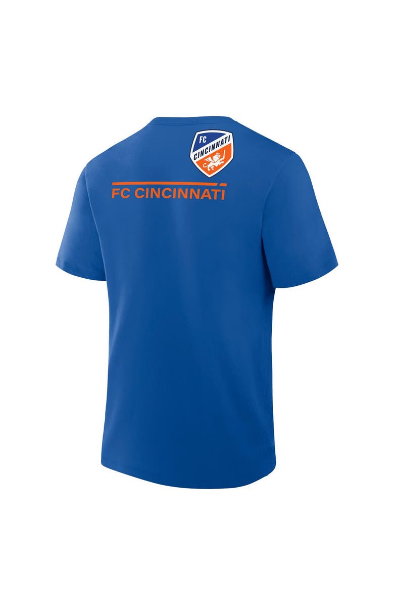 FANATICS Men's Fanatics Blue FC Cincinnati Corner Kick Legacy T-Shirt, Alternate, color, Blue