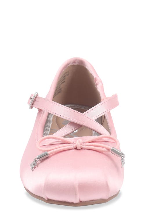Sam Edelman Little And Big Girls Felicia Crosstrap Ballet Flat In Pink